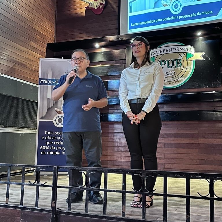 Apresentação em encontro do Clube V360
